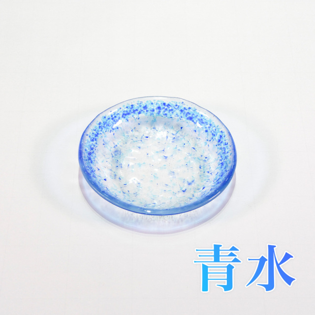 お皿 おしゃれ ガラス 食卓 和食 盛り皿 琉球ガラス 取り皿 ギフト