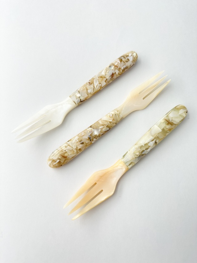 シェルフォーク #3028【12cm前後】 En:Shell fork (size:approx.12cm)