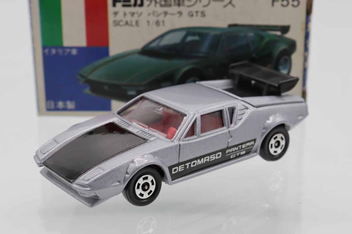 ミニカーショップ ケンボックス トミカ 青箱☆F55☆デトマソパンテーラ