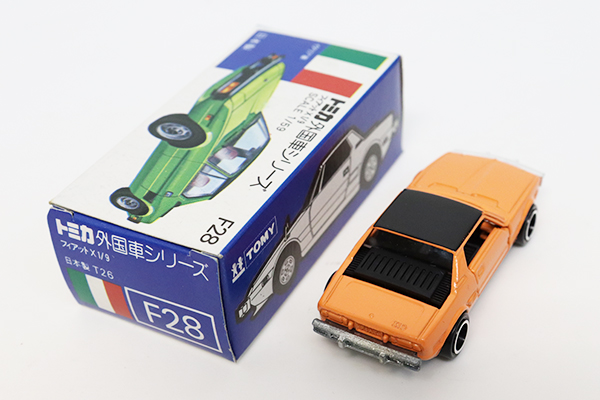 ミニカーショップ ケンボックス トミカ 青箱☆F28☆フィアットX1/9