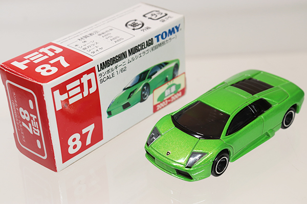 ミニカーショップ ケンボックス トミカ 赤箱☆87☆ランボルギーニ