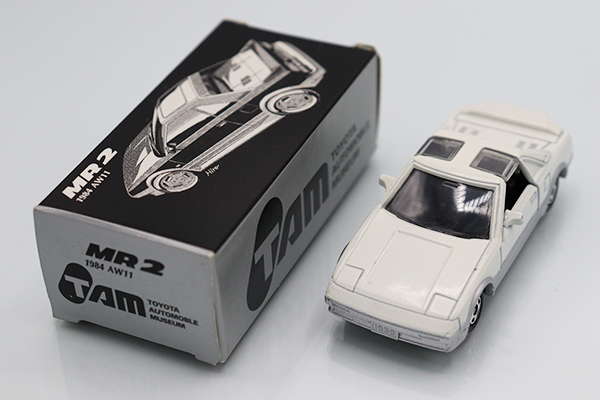 ミニカーショップ ケンボックス トミカ特注（日本製）トヨタMR2(白/銀