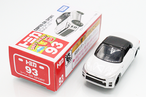 ミニカーショップ ケンボックス トミカ 赤箱☆93☆ダイハツコペン GR