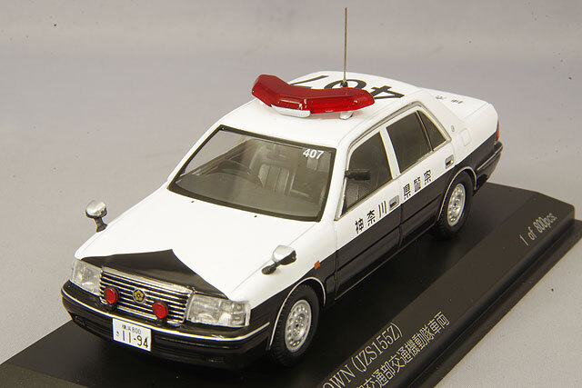 RAI'S 1/43 トヨタ クラウン (JZS155Z) 2000 神奈川県警察交通部交通