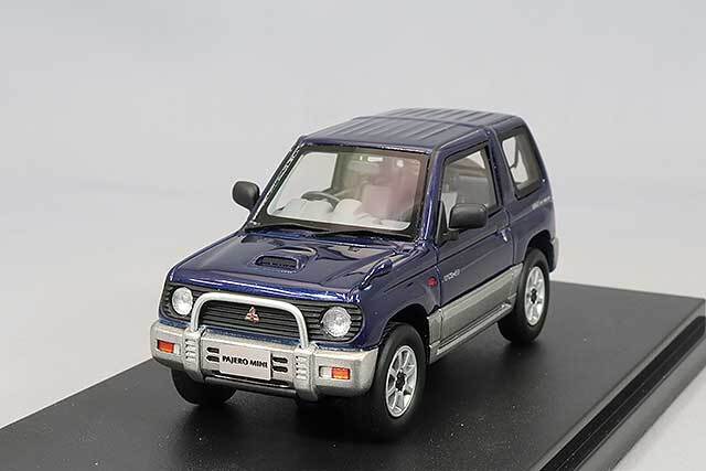 ハイストーリー 1/43 三菱 パジェロ ミニ VR-II (1994) マリアナブルー