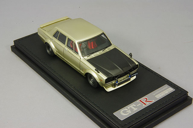イグニッションモデル 1/43 日産 スカイライン 2000 GT-R PGC10 セミ