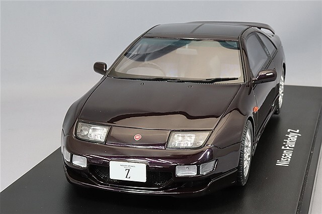京商 samurai 1/18 日産 フェアレディ Z (Z32) バージョンR 2by2 パープル