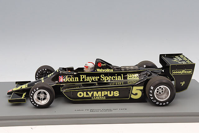 スパーク 1/18 ロータス 79 F1 1978 オランダGP ウィナー #5 M