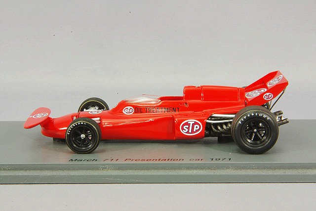 スパーク 1/43 マーチ 711 1971 F1 プレゼンテーションカー