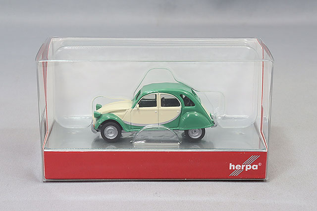 ヘルパ 1/87 シトロエン 2CV mit Queue イエロー