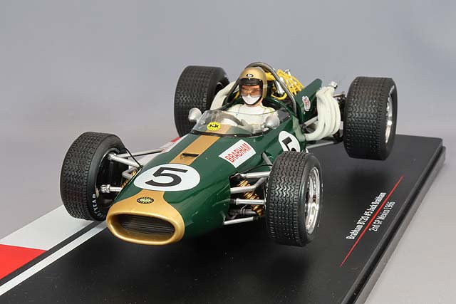 TOPMARQUES GP REPLICAS 1/18 ブラバム BT19 1966 F1 イギリスGP