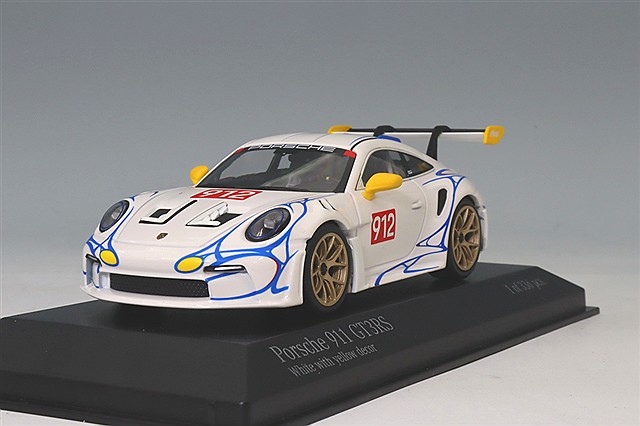 D MODEL 1/64 ポルシェ 911(992) GT3 ツーリング ホワイト