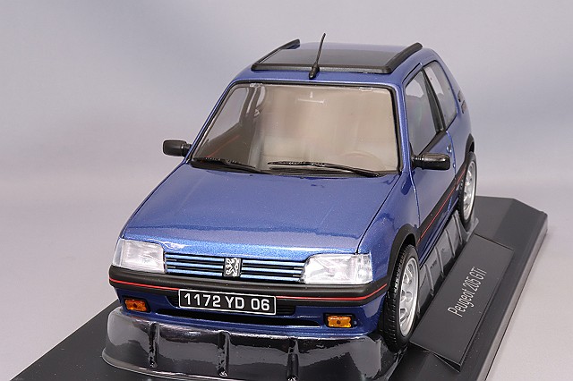 ノレブ 1/18 プジョー 205 GTi 1.6 1988 グラファイトグレー