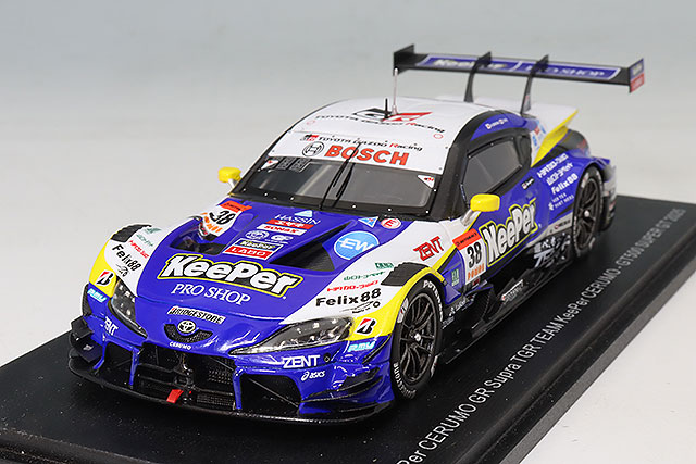 エブロ 1/43 GR スープラ 2020 スーパーGT GT500 プロトタイプ #90