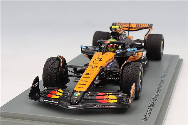 スパーク 1/43 マクラーレン MCL60 2023 F1 アブダビGP 5位 #4 L.ノリス