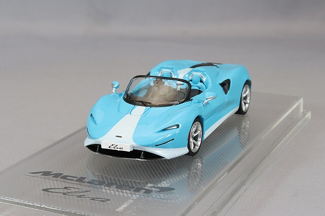 CMモデル 1/64 マクラーレン エルバ スカイブルー