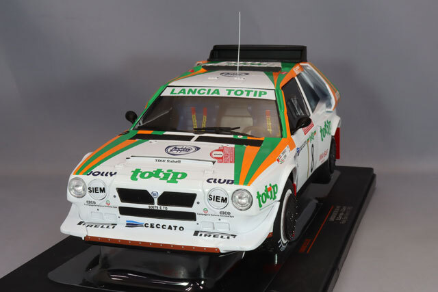 イクソ 1/18 ランチア デルタ S4 1986 サンレモラリー #8 D.Cerrato