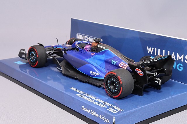 ミニチャンプス 1/43 ウィリアムズ レーシング FW45 2023 F1 #23 A