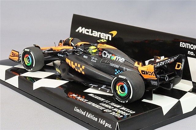 ミニチャンプス 1/43 マクラーレン F1チーム MCL60 2023 F1 日本GP 2位