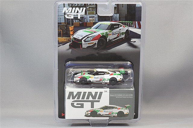 TSM ミニGT 1/64 日産 GT-R ニスモ GT3 KCMG 2018 FIA GT ワールド