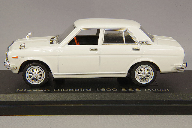ノレブ 1/43 ダットサン ブルーバード 1600 SSS 1969 ホワイト