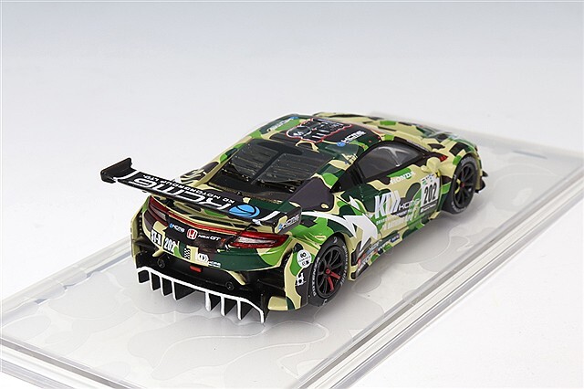 BAPE x POP RACE 1/64 ホンダ NSX GT3 EVO22 KCMG 