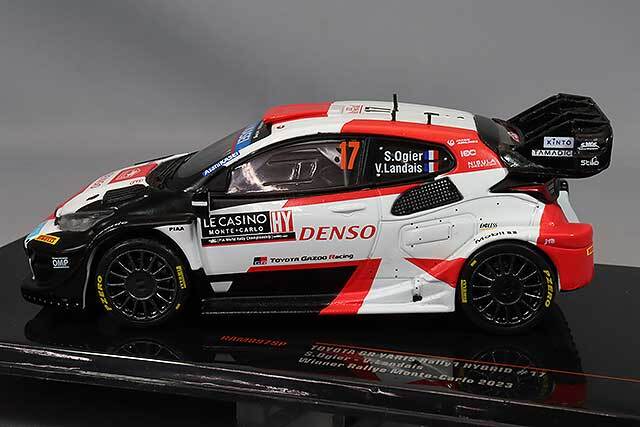 イクソ 1/43 トヨタ GR ヤリス RALLY1 2023 モンテカルロラリー