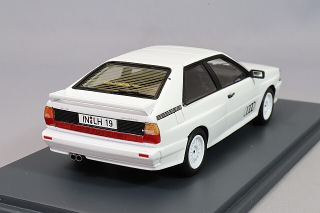 シュコー PRO.R43 1/43 アウディ クワトロ 1984 ホワイト 【レジン製】