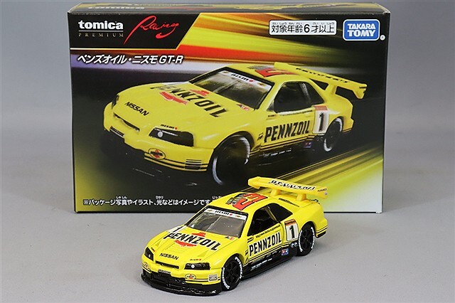 トミカプレミアムRacing ペンズオイル ニスモ GT-R R34 #1