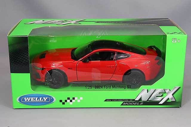 WELLY 1/24 フォード マスタング GT 2024 レッド