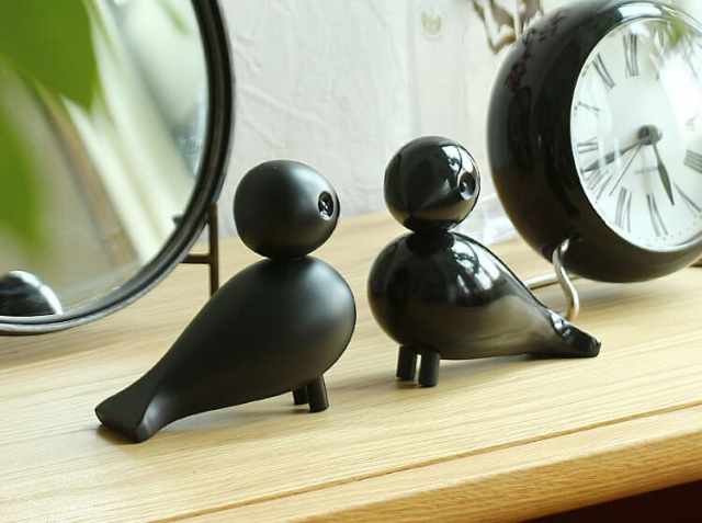 KAY BOJESEN DENMARK ペアラブバード Black｜北欧・ヴィンテージ