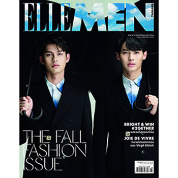 2gether 関連グッズ】雑誌「ELLE MEN」 （Cover A) 表紙：BRIGHT＆WIN