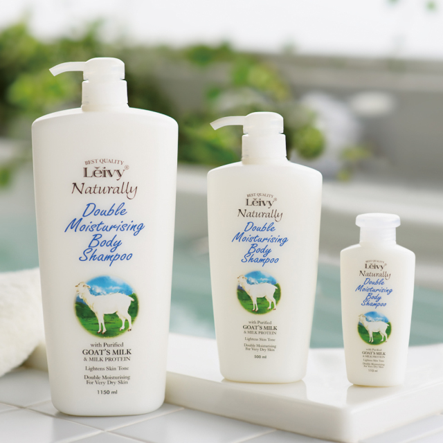 レイヴィーボディシャンプーゴートミルク110ml｜Leivy Naturally