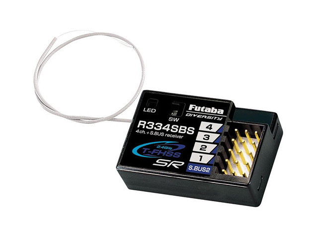 フタバ プロポ 7XC ダブルレシーバーT/Rセット R334SBSx2個 (送信機Li