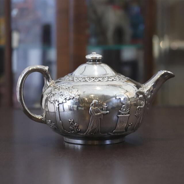 中古】WEDGWOOD（ウェッジウッド）家庭用ティーポット W-027