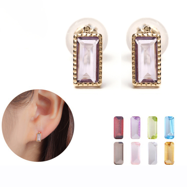K10ピアス 天然石 | Jewelry Studio PLUSTER公式サイト