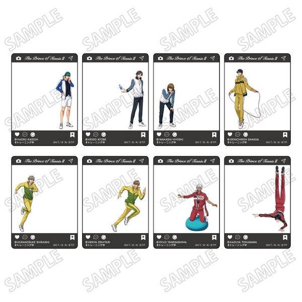 新テニスの王子様描き下ろしブロマイドセット【冬のトレーニングver