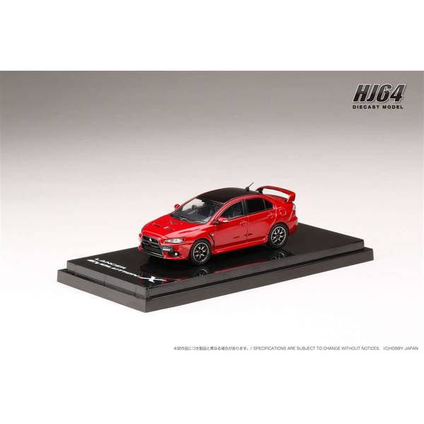 ホビージャパン 1/64 ミツビシ ランサーエボリューションX FINAL ED