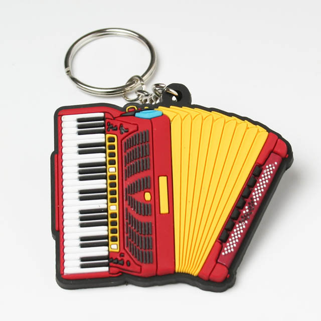 絶版品】アコーディオン ラバーズ キーホルダー 【鍵盤式】 音楽雑貨