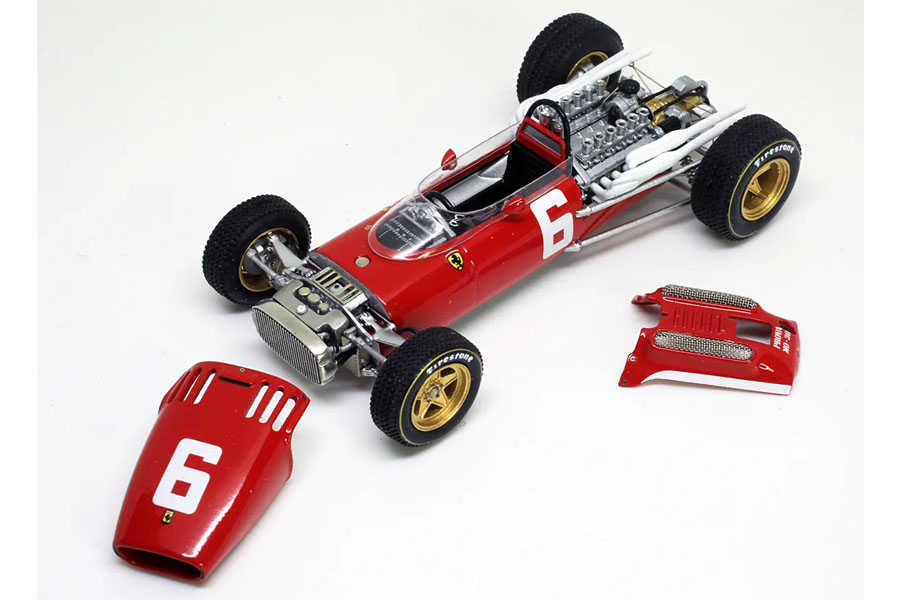 TAMEO kit SLK136 Ferrari 312 F1 Italian GP 1966 L.Scarfiotti