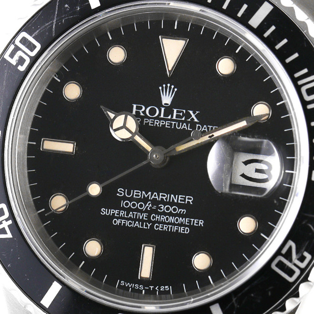 16800 ブラック ROLEX（ロレックス）サブマリーナ デイト 中古 | 東京
