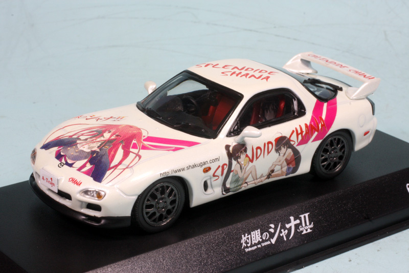 A-Teamシリーズ 1/43 灼眼のシャナ2 Ver.1 マツダ RX-7 FD3S アイズ