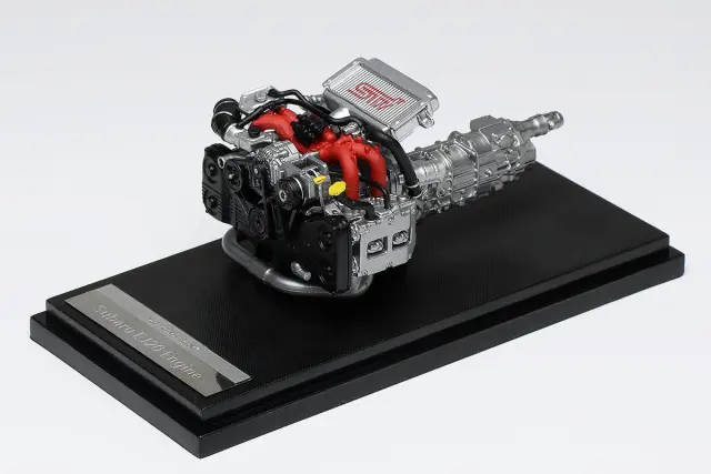 予約] モーターヘリックス 1/18 スバル EJ20 エンジン M90119 ミニカー