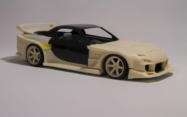 A-Teamシリーズ 1/43 灼眼のシャナ2 Ver.1 マツダ RX-7 FD3S アイズ