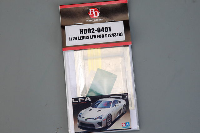 ホビーデザイン 1/24 レクサス LFA ディティールアプッパーツ タミヤ
