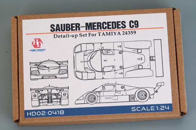 ホビーデザイン 1/24 ザウバー メルセデス C9 ディティールアップ