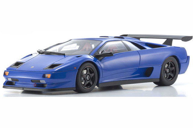 予約] 京商 1/18 ランボルギーニ ディアブロ GTR ブルー KSR18509BL