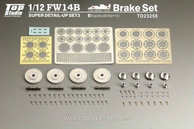 予約] トップスタジオ 1/12 ウィリアムズ FW14B ディティールアップ