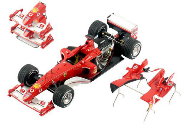 タメオ 1/43 メタルキット フェラーリ F2001 マレーシアGP 2001 M