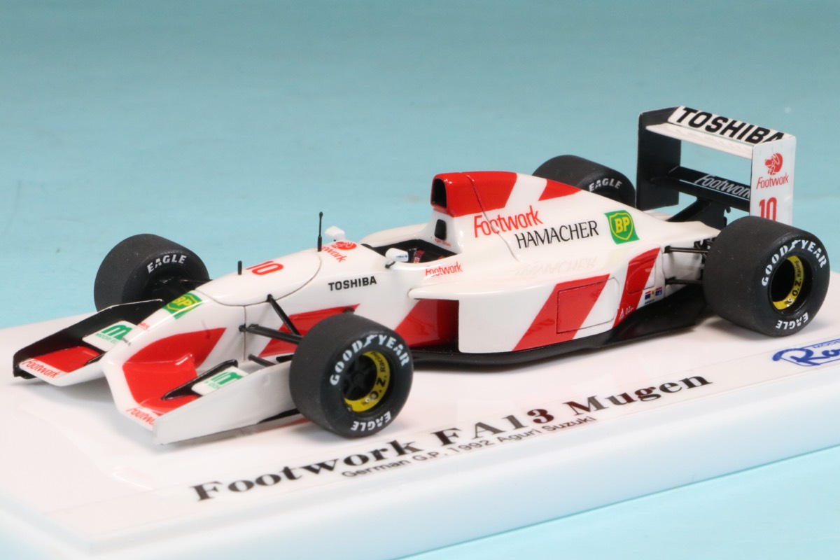 予約] ロムファクトリー 1/43 フットワーク FA13 ドイツGP 1992 鈴木